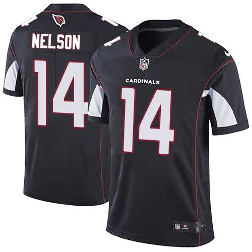 Nike Arizona Cardinals #14 J.J. Nelson Black Alternate NFL Vapor Untouchable Limited Jersey,We sell and wholesale Nike Arizona Cardinals #14 J.J. Nelson Black Alternate NFL Vapor Untouchable Limited Jersey on line form chian!